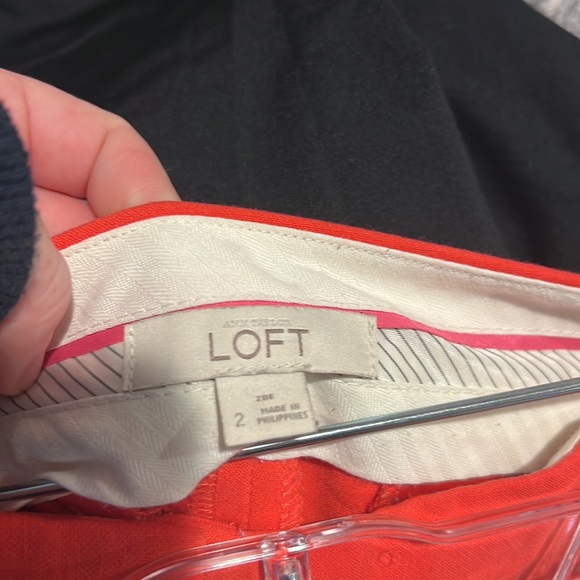 Red Loft Pants - Picture 3 of 3